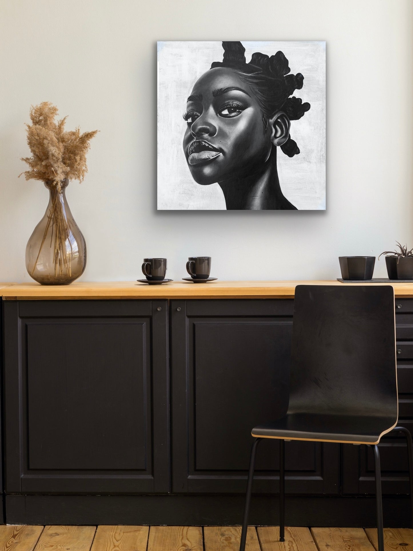 My hair is my crown - 20x20”