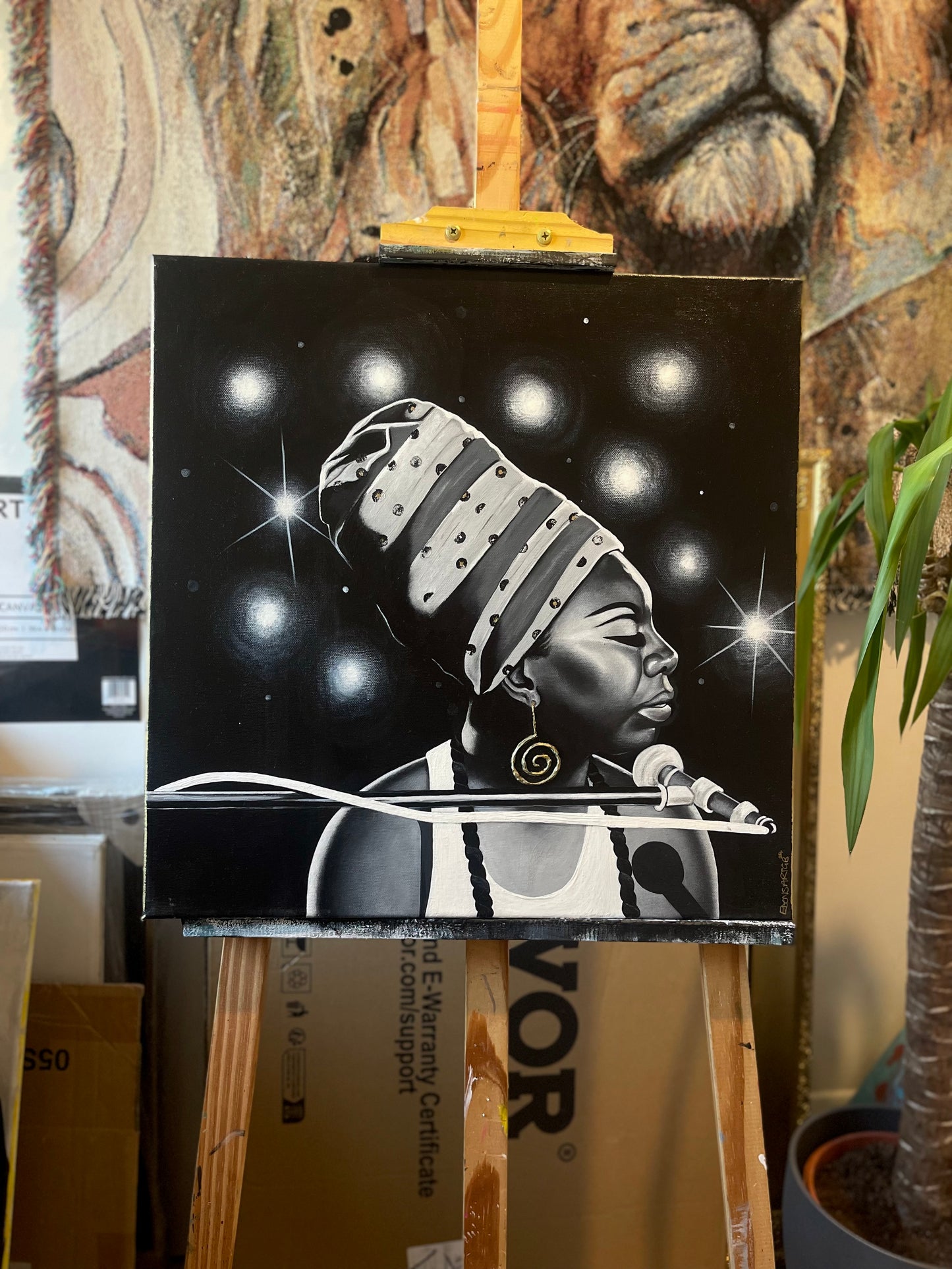 Nina Simone - 20x20”