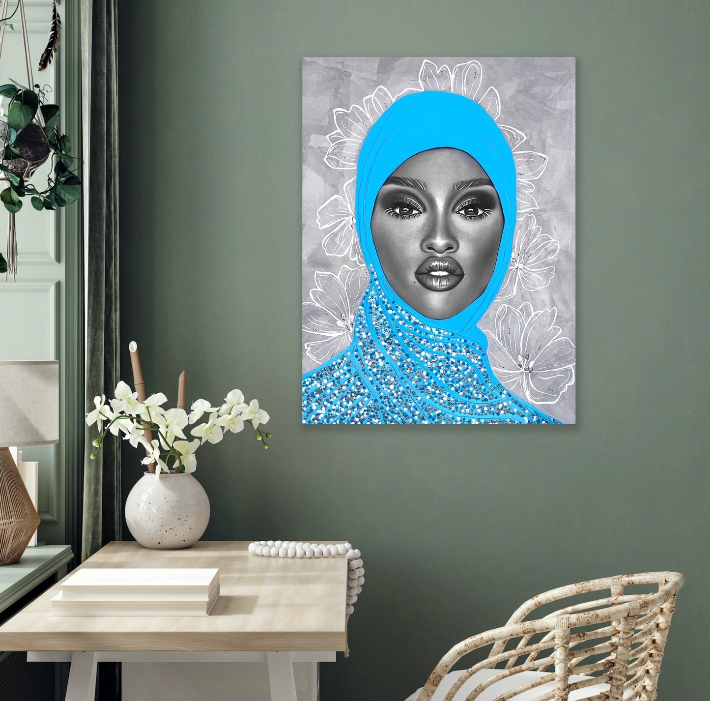 Asha - 18x24”