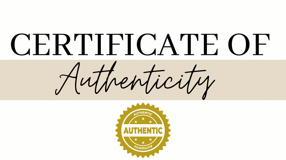 How to create Certificates Of Authenticity On A Budget. – EdensartGB
