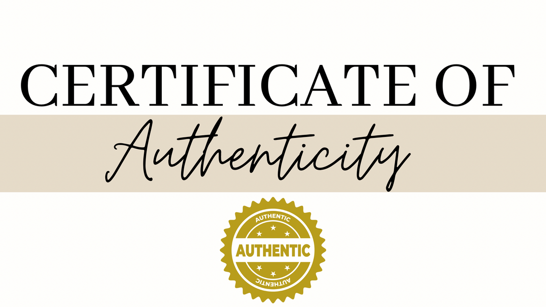 How to create Certificates Of Authenticity On A Budget.