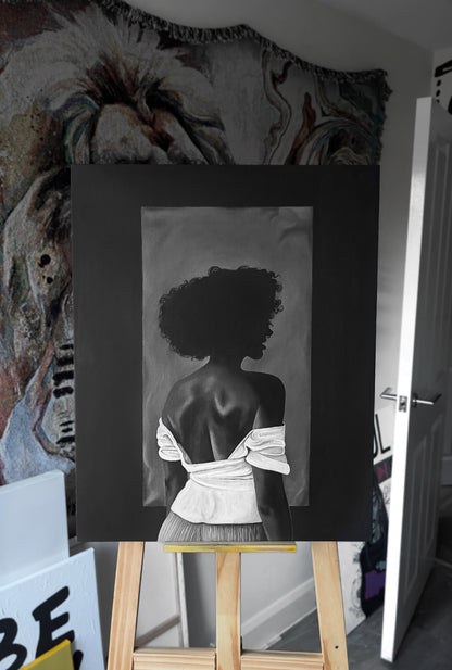 Naturally crowned - 16x20”