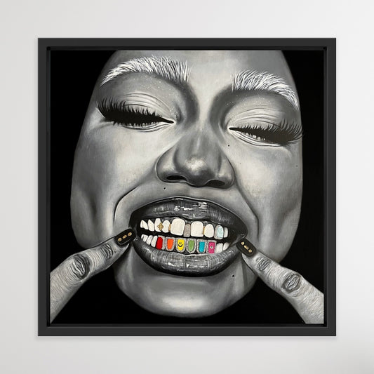 Show up and show out - 20x20”
