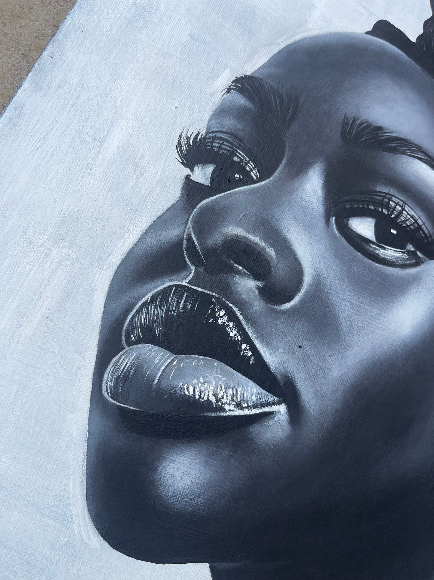 My hair is my crown - 20x20”