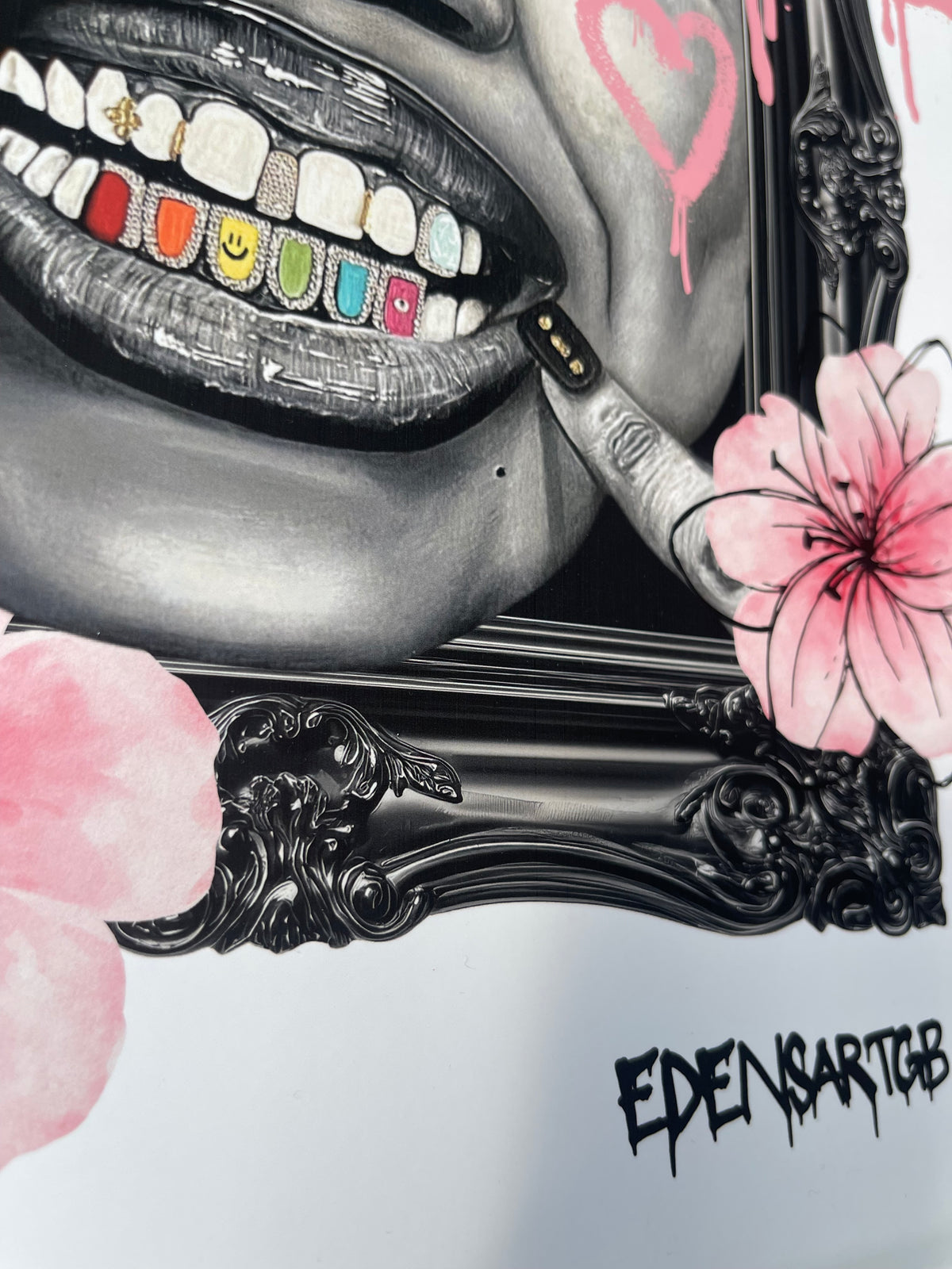 Show up and bloom prints