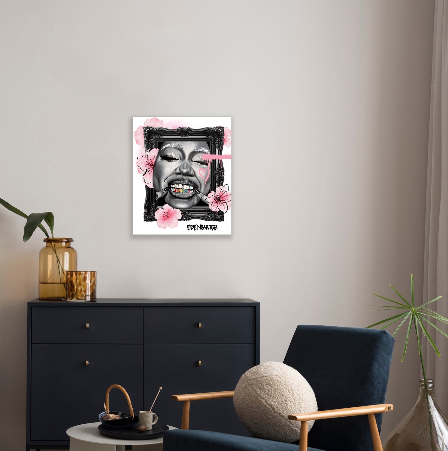 Show up and bloom prints