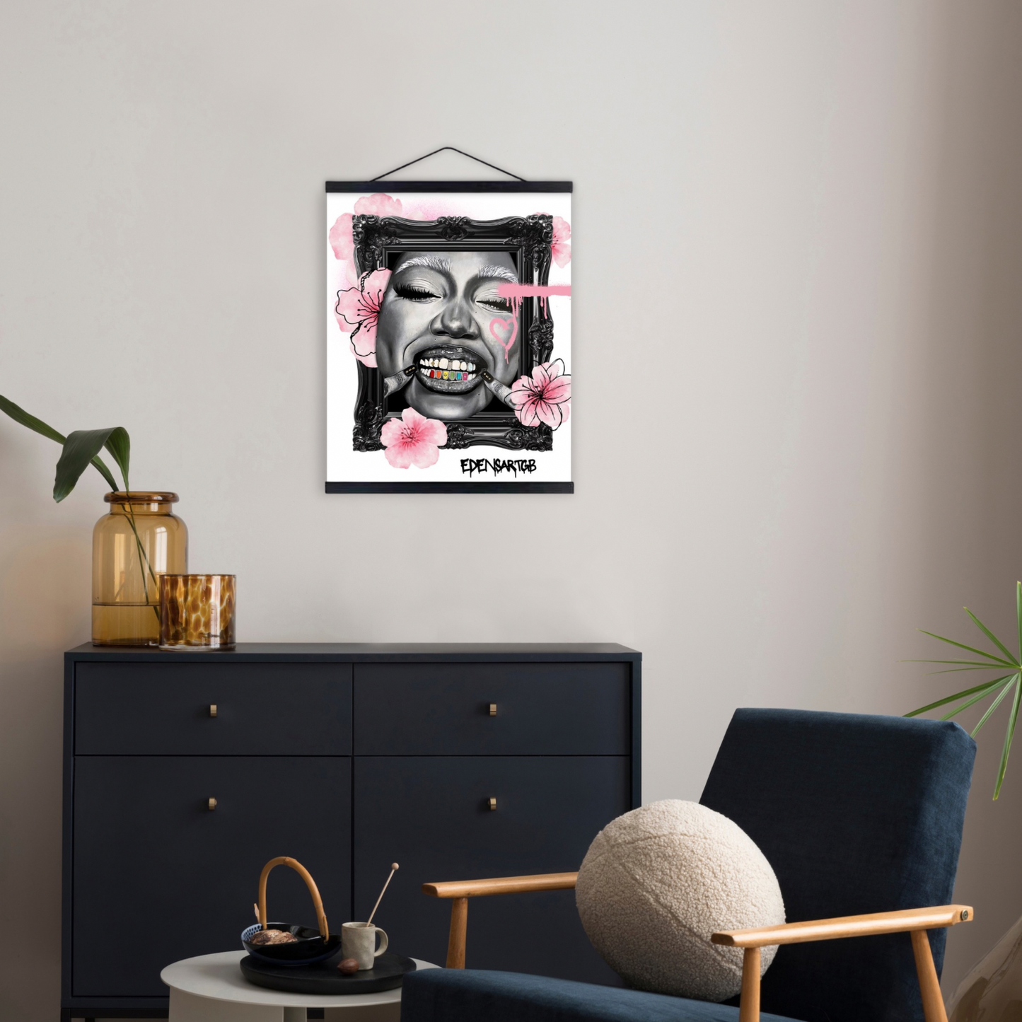 Show up and bloom prints