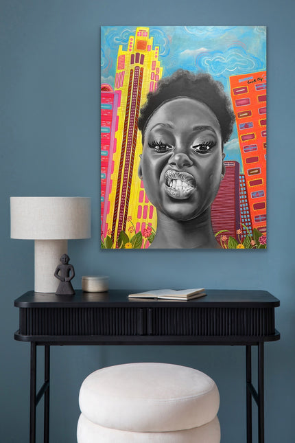 Bigger than this city - 24x30”