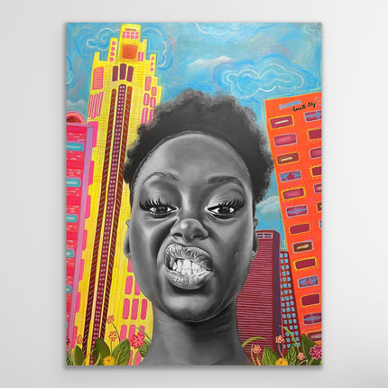 Bigger than this city - 24x30”