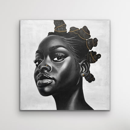 My hair is my crown - 20x20”