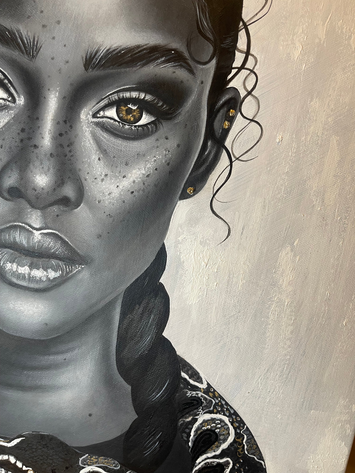 Shedding skin - 20x20”