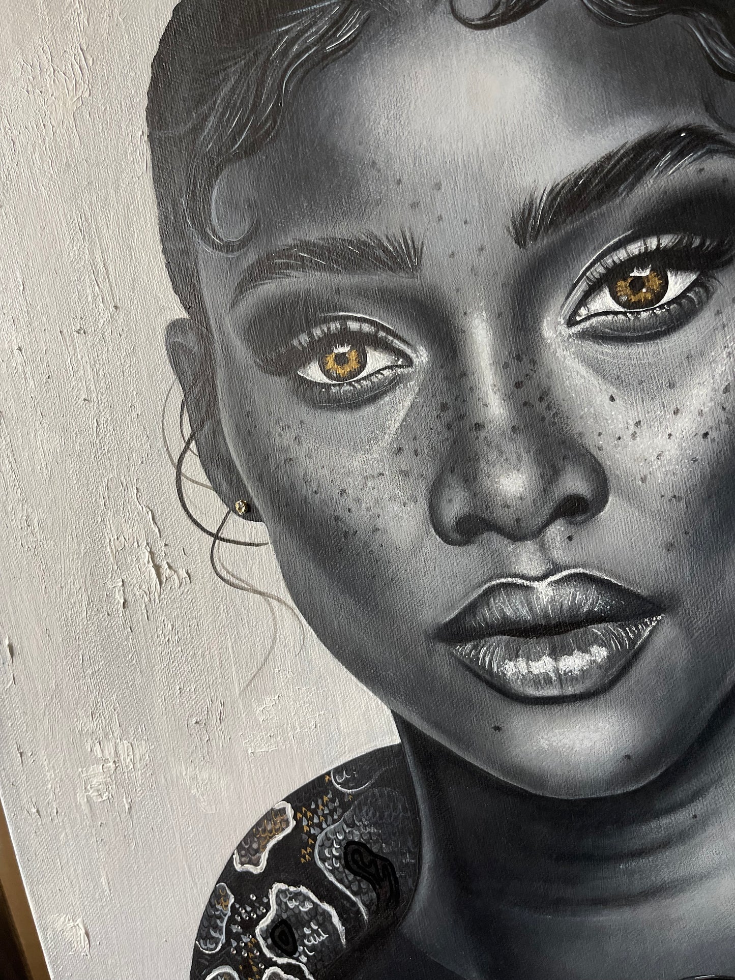 Shedding skin - 20x20”