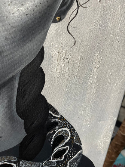 Shedding skin - 20x20”