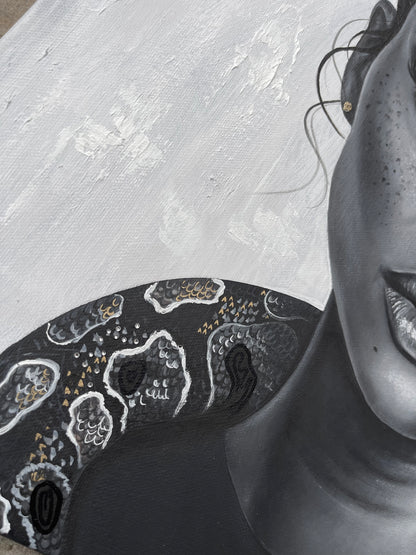 Shedding skin - 20x20”