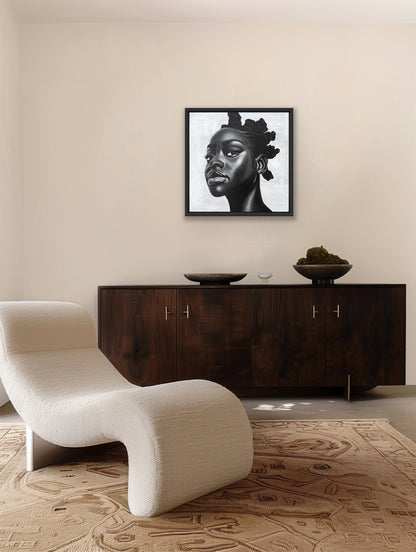 My hair is my crown - 20x20”