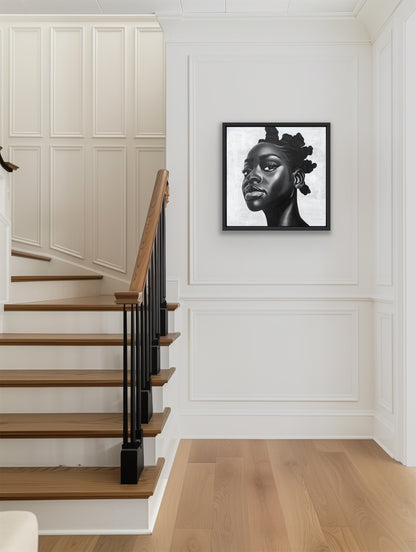 My hair is my crown - 20x20”