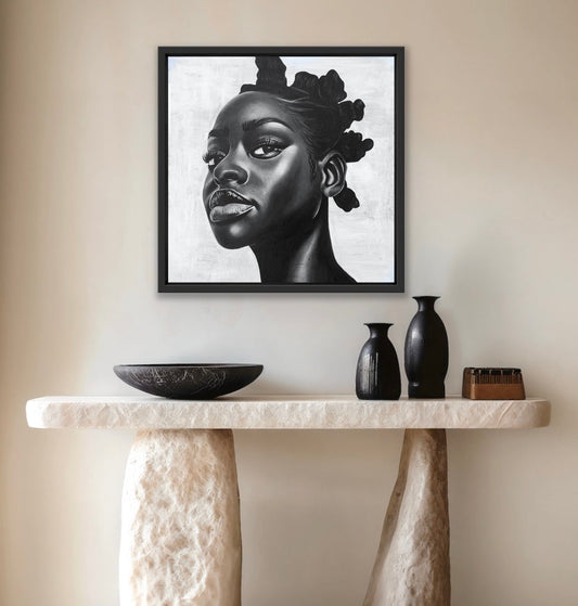 My hair is my crown - 20x20”