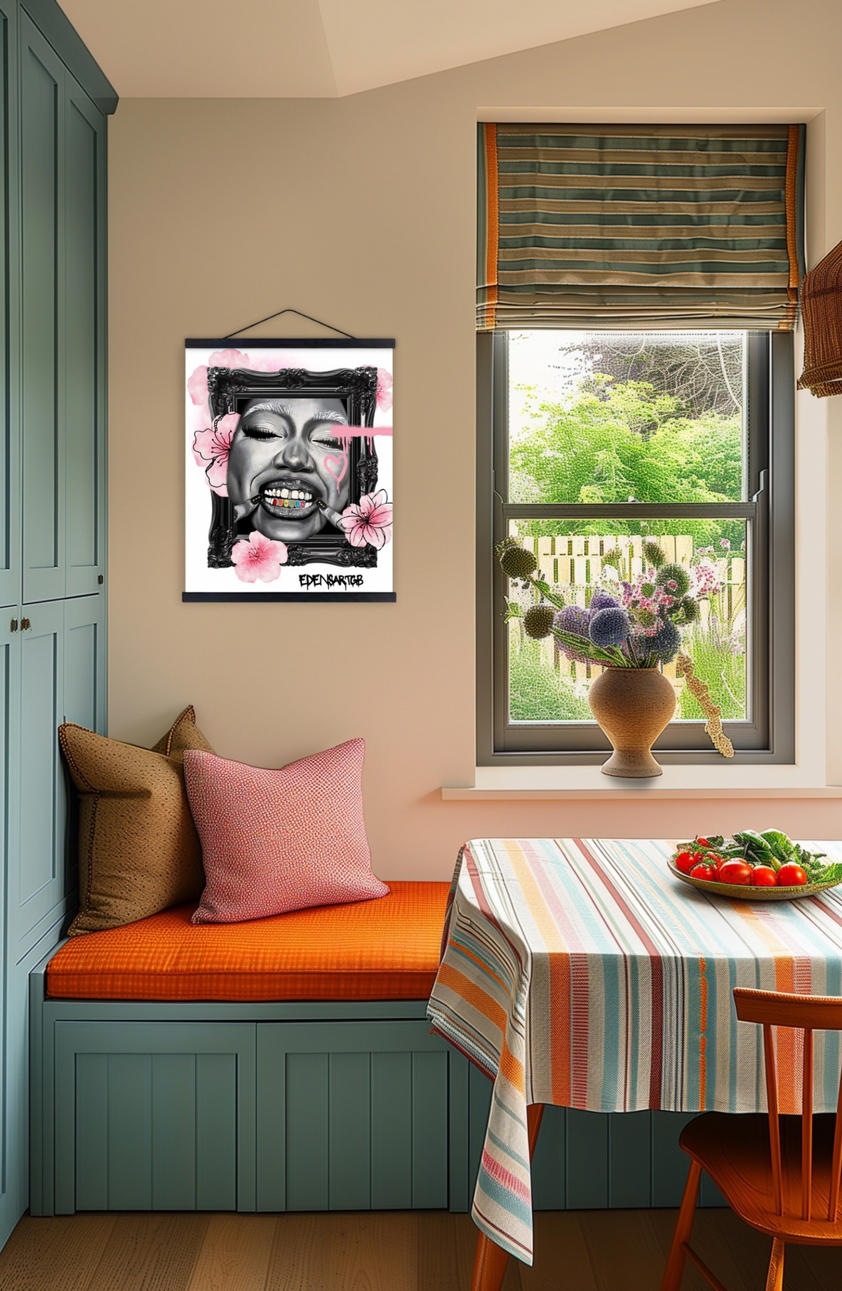 Show up and bloom prints